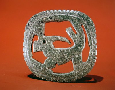 Openwork Animal Plaque from Guacimo, Linea Vieja Area by Pre Columbian Pre Columbian